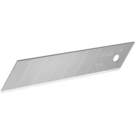 Stanley – Lame pour cutter 25 mm – Distributeur de 5 lames – Résistance accrue 50 % – 11725
