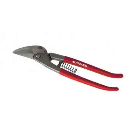 Jouanel – Cisaille à tôle coupe à droite 280 mm – Adaptée pour petites coupes complexes – Butées anti pincement de doigts – Réf: CBID