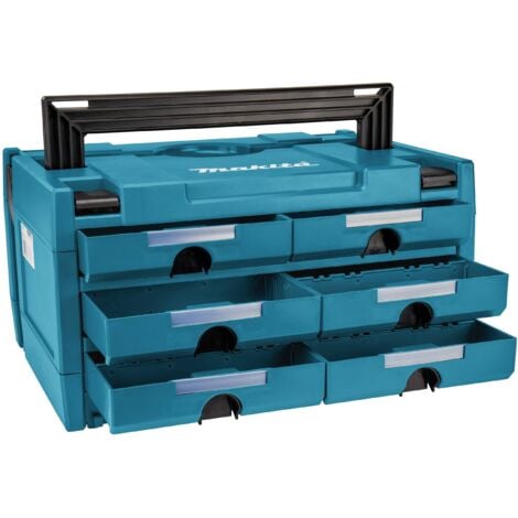 Caisse de transport MAKITA 6 tiroirs - P-84333