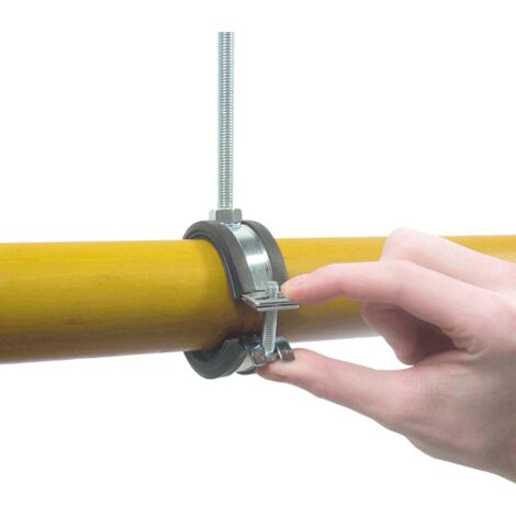 20-23 mm Collier de serrage, Support de tuyau en métal avec fermeture  rapide, Pince à