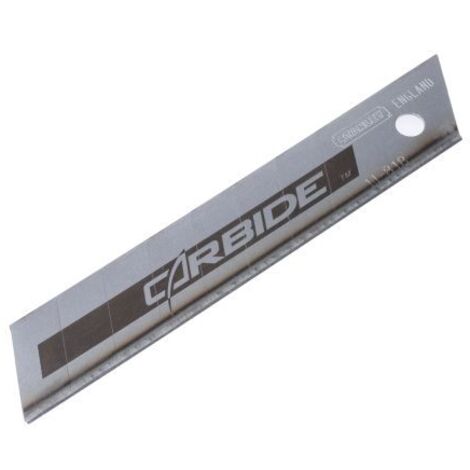 Lame carbide 18mm pk5 - STANLEY