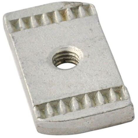 Ecrous coulissants strut M8 – Acier galvanisé – Pour rails 41x21/41x41/41x62/41x82 mm – Résistance au feu – 6517008 – Walraven
