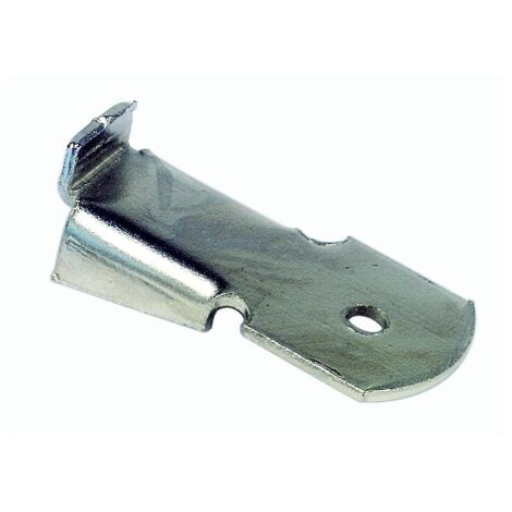 Monin – Taquet standard pour crémaillère acier laitonné – Longueur 32 mm – Charge lourde – Installation simple – 522110