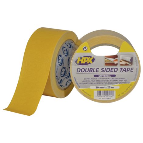 TAPE DOUBLE FACE BANDE ADHESIVE 5 CM X 25M