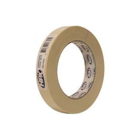 Ruban de masquage bâtiment 60°C Blanc crème 25mm x 50m HPX - MA2550
