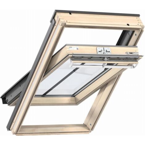 Fenêtre de toit VELUX à rotation 78x98 cm - Tout confort Bois - GGL MK04 3057
