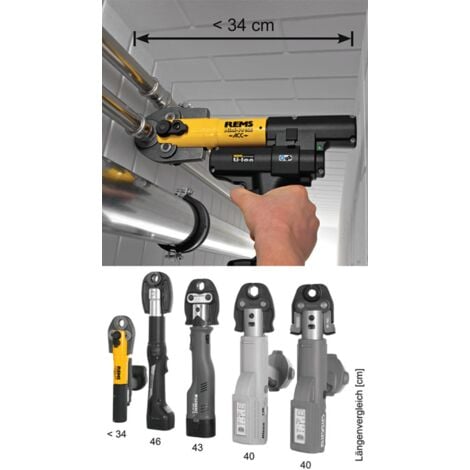 REMS Mini-Cobra S 22 V VE - Déboucheur électrique à spirale sur batterie