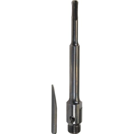 Silverline – Porte-trépan SDS-Plus 200 mm pour béton armé – Coupe nette sans éclat – Compatible trépans TCT et diamantés – 124518