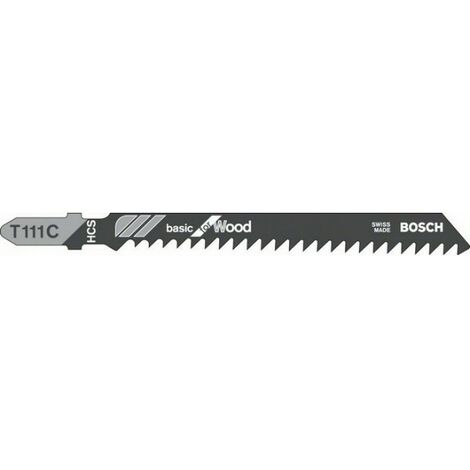 Lame scie sauteuse t111c bois - BOSCH