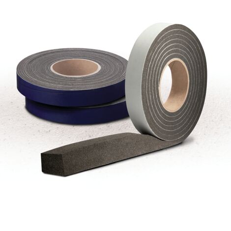 Rouleau d'étanchéité mousse PU 10 m – Résistant à la pluie battante 600 Pa – Pour menuiseries bois, PVC, aluminium – 1453490000 – Tramico Sa