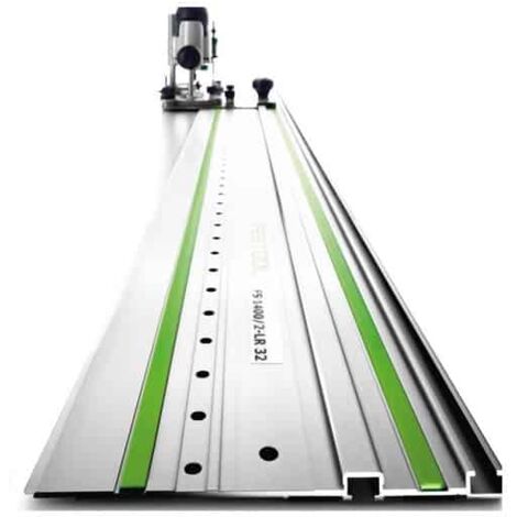 Festool – Rail de guidage 2424 mm pour coupes nettes sans éclats – Compatible avec scies circulaires et défonceuses – 491622
