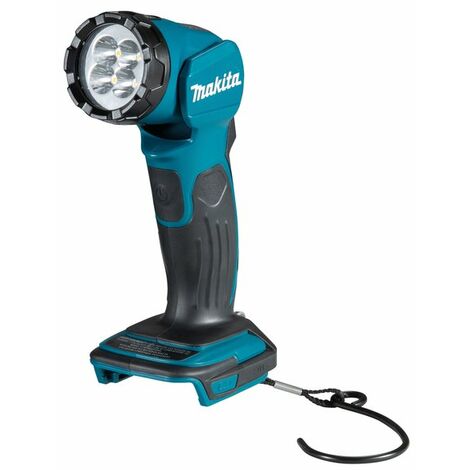 Makita – Lampe torche LED 14.4/18V Li-ion – Autonomie 45h – Angle de pivotement 170° – Pour chantiers humides – DEBDML815