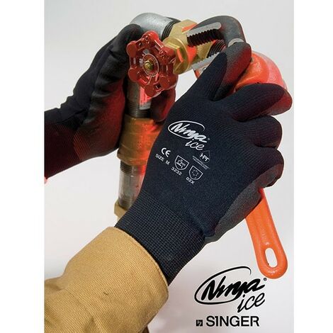 Gant Ninja Ice spécial froid double couche SINGER - Taille 9 - NI00L