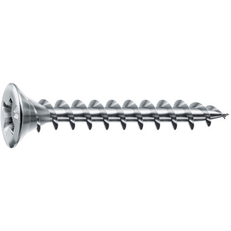 Vis pvc framex - Finition : Chromiting - Longueur (mm) : 30 - MUSTAD Vendu par : 1000