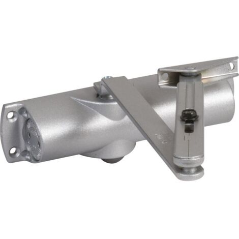 Geze – Ferme-porte bras compas automatique – Force 2 à 3 (norme EN 1154) – Pour portes jusqu'à 60 kg et 950 mm – Installation réversible