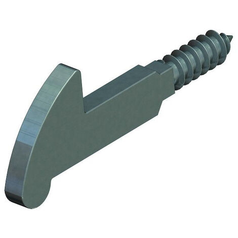 Monin – Mentonnet à vis renforcée brut 20x53mm – M144A0 – Acier décapé pour fixation solide – Fonctionnement fluide et silencieux