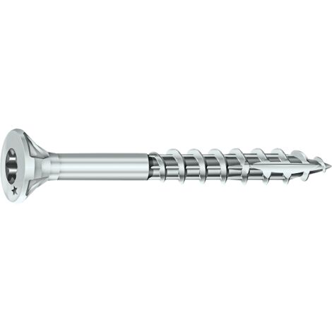 Vis Rocket tête fraisée étoile VYNEX Acier zingué 6x160/70 - Boite de 100 - 351400025079