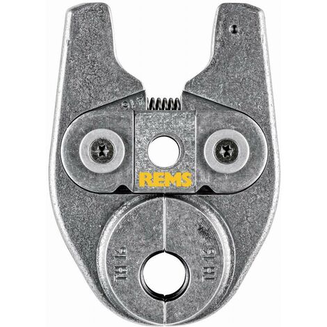Rems – Pince à sertir TH 16 pour installations de gaz – Acier forgé – Compatible Mini-Press ACC – 578352