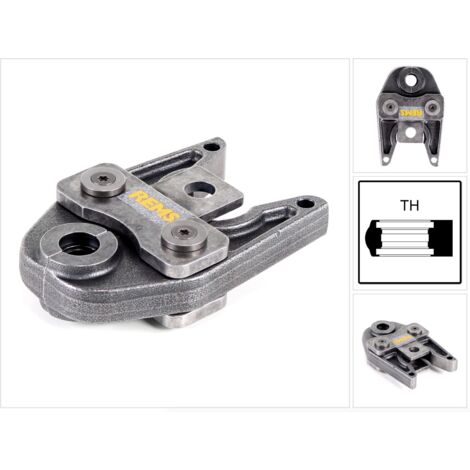 Rems – Pince à sertir profil TH 16 – Acier trempé – 2 mâchoires monobloc – Traçabilité norme EN 1775:2007 – Pour raccords sertis