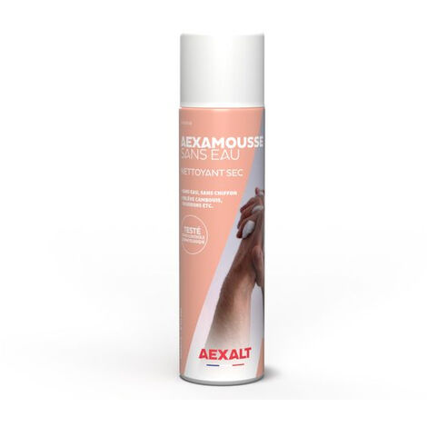Nettoyant Aexamousse sans eau main sec aérosol de 250ml AEXALT MS614 (1/5)