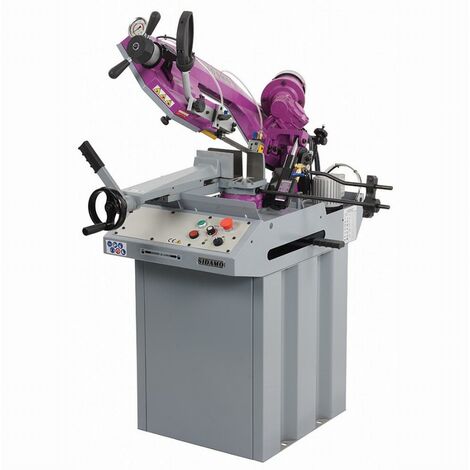 Sidamo – Scie à ruban à descente autonome – Hauteur de coupe 200mm – Puissance 1,5kW – Vitesse 20-90m/min – Pour bois dur et teck (1/6)