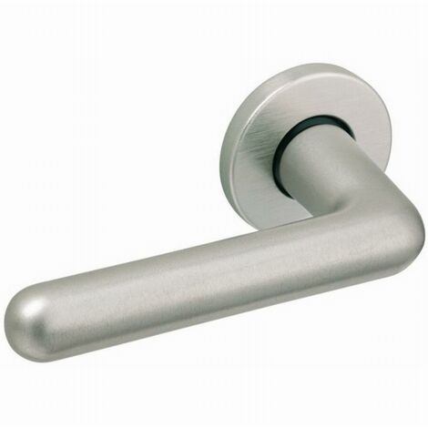Béquille double aluminium GOLF sans rosace - ASSA ABLOY BEZAULT Argent (1/5)