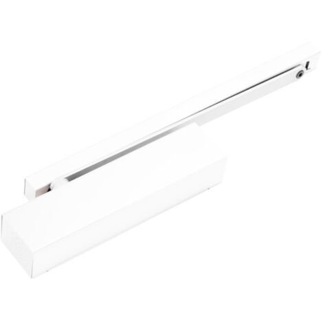 Ferme-porte TS91 sans bras DORMAKABA - Blanc - force 3 - fixe côté paumelles - 41020111 (1/3)