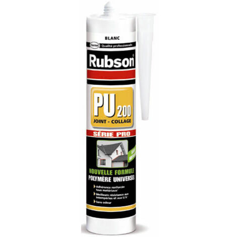 Mastic PU 200 Joint collage RUBSON - 280 ml - blanc - 1470878