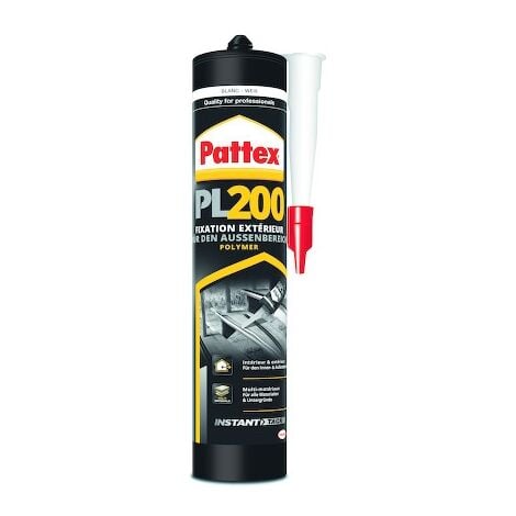 Colle fixation PL200 PATTEX - 480g blanc - 2844052