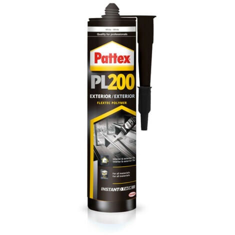 Colle fixation PL200 PATTEX - 480g blanc - 2844052