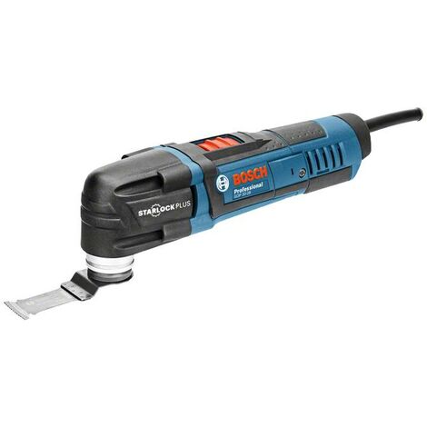 Bosch Professional – Découpeur ponceur 300W pour bois dur et métal – Moteur 300W – Vitesse 20 000 tr/min – Coffret avec 8 lames et 10 accessoires – 601237000 - GOP 30-28 EN