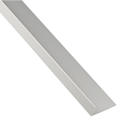 Cornière en aluminium à ailes inégales 40x20x2 mm DUVAL BILCOCQ - L.2 m - Argent - 41-0102-6422