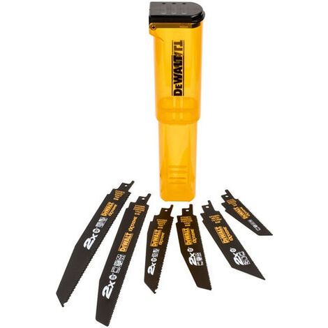 Coffret 6 lames scie sabre DEWALT - DT2440L