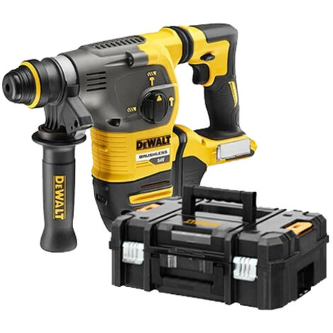 Dewalt – Perforateur burineur SDS-Plus 54V – Moteur Brushless – 3 modes : perforateur, burineur, perforateur-burineur – Pour béton armé