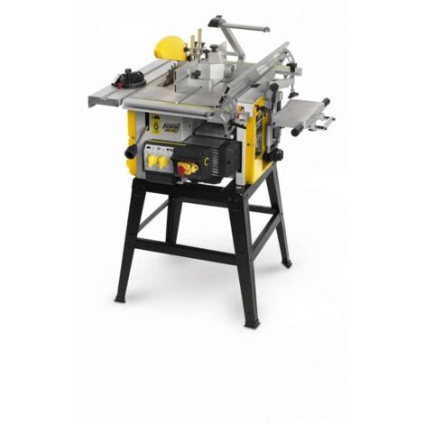 Femi Job Line – Dégauchisseuse-raboteuse 6 fonctions – Largeur de rabotage 154 mm – Profondeur de passe 1,5 mm – Vitesse 6000 rpm – Scie circulaire 60 mm - CM 60-150