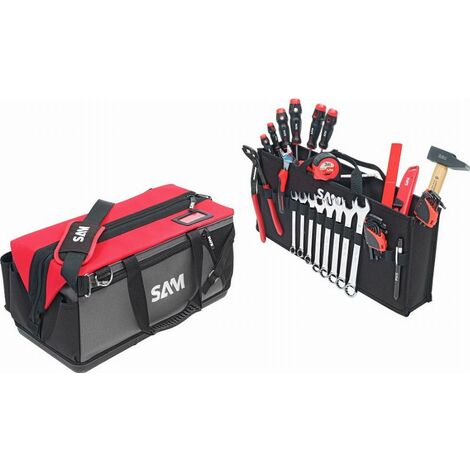 Sac textile 30 L + 100 Outils de maintenance SAM OUTILLAGE - CP-100-BAG6N (1/4)