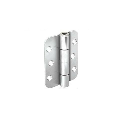 Charnière sur plat 1510P MANTION SA - Portes sectionnelles lourdes - Acier zingué - A visser - 1510P