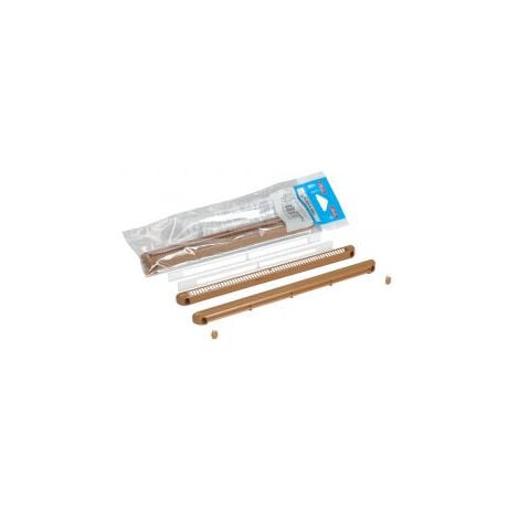 Nicoll – Kit double régulateur + déflecteur + cache vis + vis 22m³ – Optimise circulation air – Installation facile – 1KHF122C