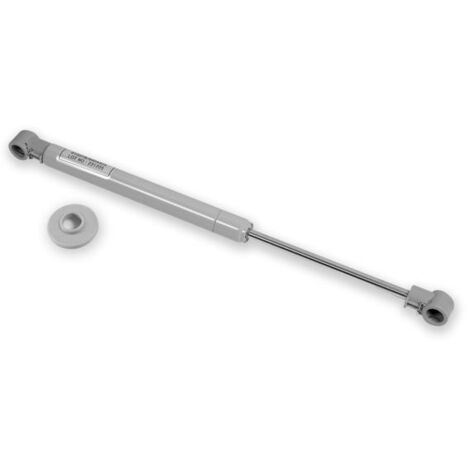 Emuca – Piston relevable 243mm – Charge maximale 11kg – Compas à gaz pour porte relevable – 1244125