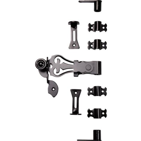 Torbel – Tige pour espagnolette noire standard – Hauteur 200mm – Acier inoxydable pour usage extérieur – Résistance à la corrosion