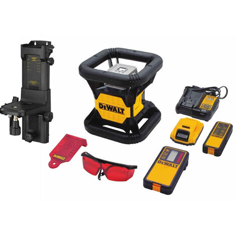 Niveau laser rotatif DEWALT Double pente extérieur 18V - DCE079D1R