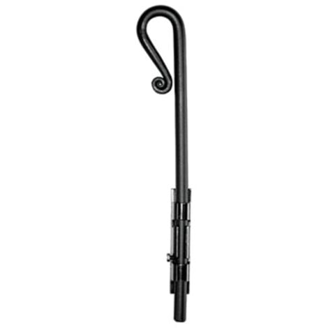 Verrou douille hyper renforcé à visser BOURG MERMIER - 16x400 mm - Noir - 461402