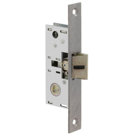 Serrure monopoint à encastrer Série 20 - METALUX Argent 95 mm    Horizontale           10,5                                                  Galvanisé    A Fouillot        Sans  95 mm                 