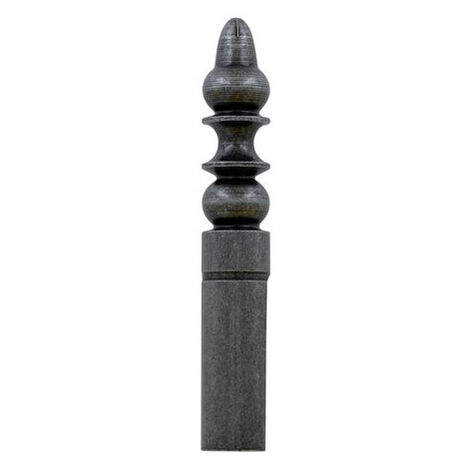 Cache-fiche n°3 Reg. Ø16X110 acier BROS - patiné verni - 3AEX163