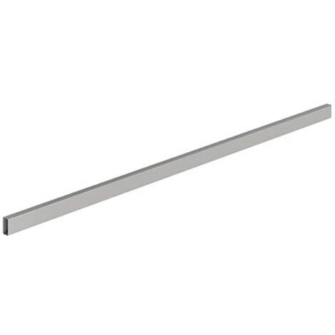 Tringle pour façade tiroir à l'anglaise Arcitech HETTICH à recouper en alu blanc - L.2000 mm - 9182714