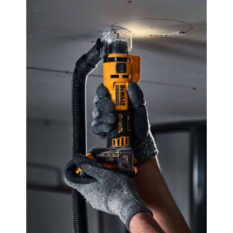 Fraiseuse pour plaques de plâtre DEWALT XR 18V - Sans batterie, ni chargeur - DCE555N-XJ