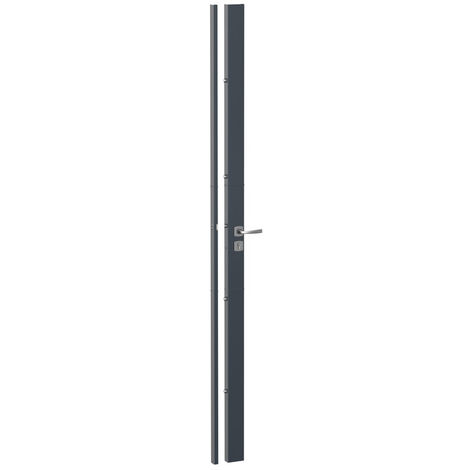Vachette – Serrure multipoint en applique 5 points – Axe 60 mm – Entraxe 70 mm – Pênes ronds anti-enfoncement – 4 clés fournies – 28491000