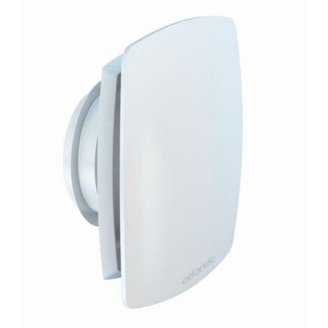 Atlantic – Bouche VMC 412219 – Diamètre 80 mm – Type simple et double flux – Installation murale ou plafond – Conception anti-encrassement