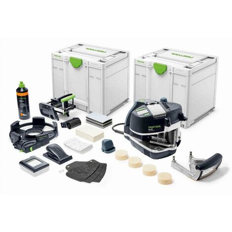PLAQUEUSE DE CHANTS 1200 W CONTURO FESTOOL KA 65-SET EN COFFRET SYSTAINER 3 577840