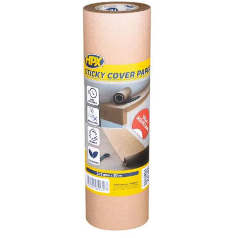 Papier de masquage adhésif HPX pour masquage rapide - 222 mm x 30 m - CP2230